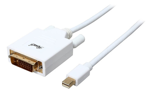 Cable Mini Displayport A Dvi  Blanco  Cable Mini Dp A Dvi...