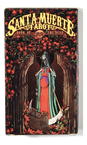 Tarot Santa Muerte Mazo X78 Cartas Ilustradas Oraculo 