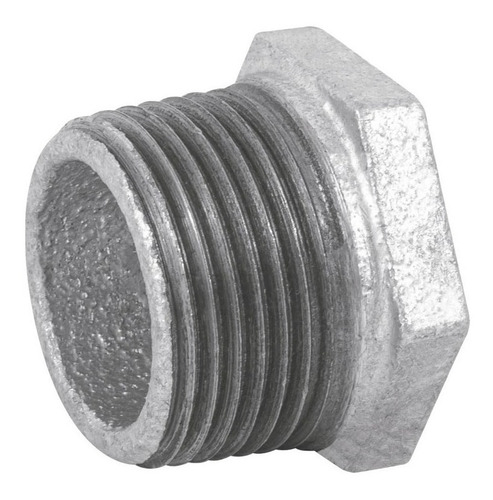 Reducción Bushing Acero Galvanizado 1'x1/2', Foset