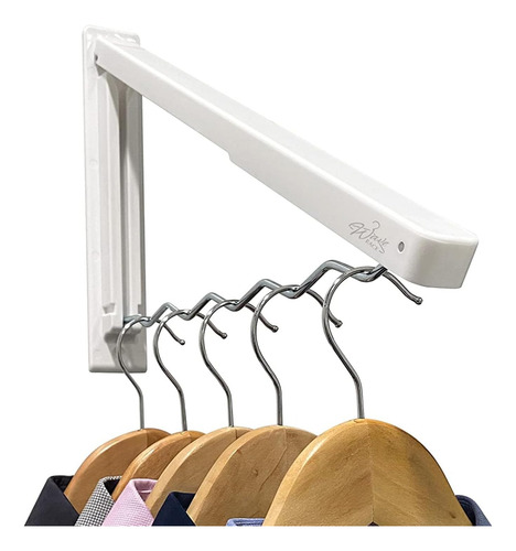 Tendedero Plegable Percha Pared Ropa Hogar Lavanderia 3 Pzs
