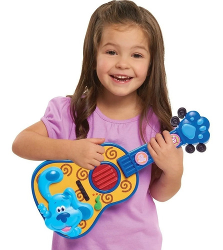 Imagen 4 de 6 de Las Pistas De Blue Guitarra Juguete Con Luz Sonido 49635 Edu