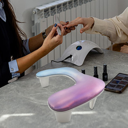 Reposabrazos En Forma De U, Soporte Violeta Azul Degradado