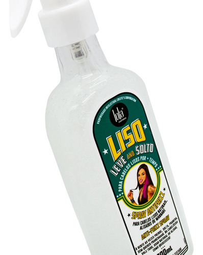 Lola Liso Leve E Solto Spray Antifrizz Cabello Alisado 200ml