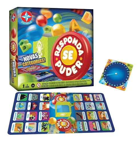 Jogo Responda Se Puder Estrela - R$ 49