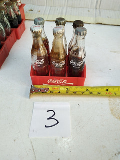Botella Reedición Antigua Coca Cola 255 Y 285 Ml Con Tapa 