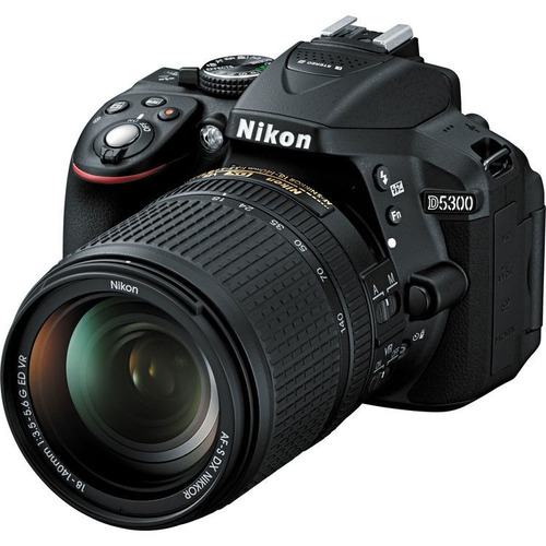  Nikon Kit D5300 y lente 18-140mm VR DSLR