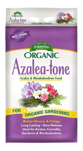 Espoma Organic Azalea Tone 4-3-4 Alimentos Vegetales 18 Lb