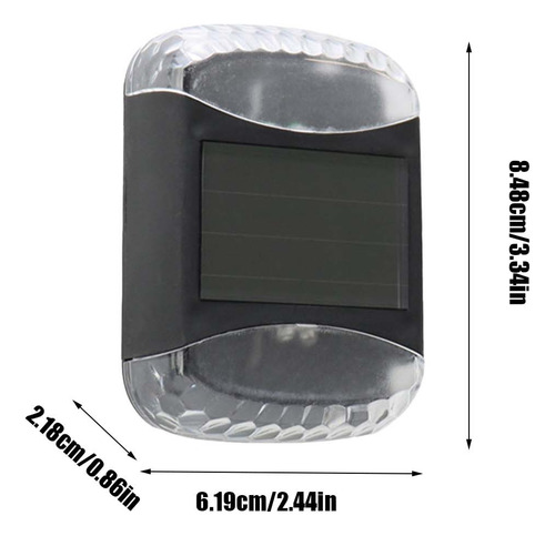 Luces Solares Led Para Exteriores Con Luz Nocturna En V, Foc