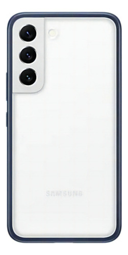 Funda protectora para Samsung Galaxy S22 Plus, color azul-marino