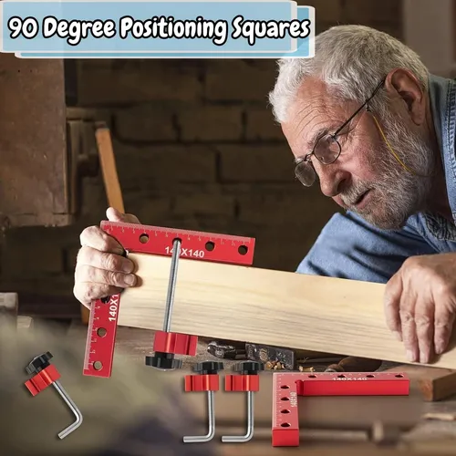 Cuadrados De Posicionamiento De 90 Grados, Conjunto De 6 De