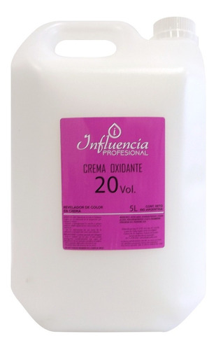 Influencia Crema Oxidante 20 Volúmenes 5l