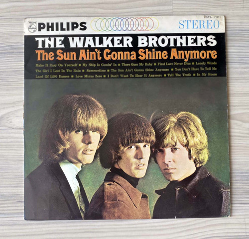 Vinilo Walker  Brothers, The - The Sun Ain't Gonna Shine