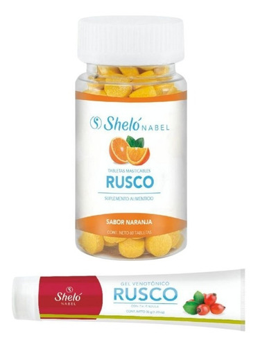 Rusco Tabletas + Gel Rusco Shelo
