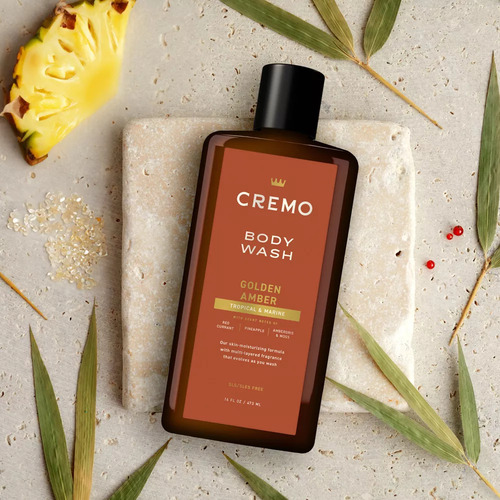 Cremo Golden Amber Body Wash For Men 473 Ml