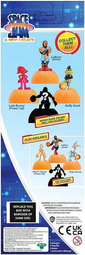 Space Jam 4- Pack Fig Lebron James Duck Pato Lola Bunny