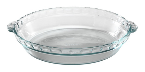 Tartera Vidrio Pyrex Molde Torta Fuente 28 Cm Horno Freezer