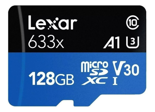 Tarjeta De Memoria Lexar 633x Microsd 128gb Out440099 Outlet (Reacondicionado)