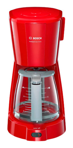 Cafetera De Filtro Roja Bosch Tka3a034 1100w Safe Storage