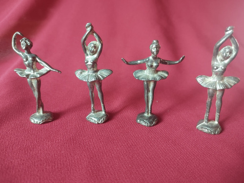 Colección De Bailarinas Plaqué Antiguas