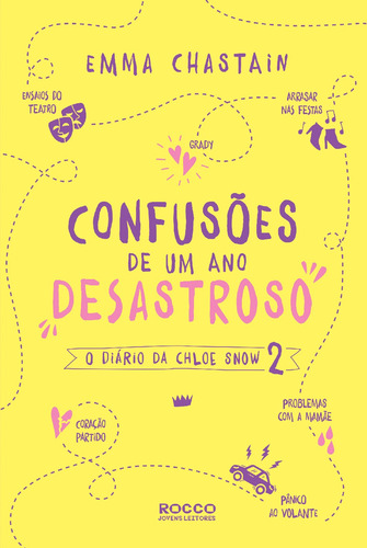 Confusões de um ano desastroso, de Chastain, Emma. Editorial Editora Rocco Ltda, capa mole em português, 2020