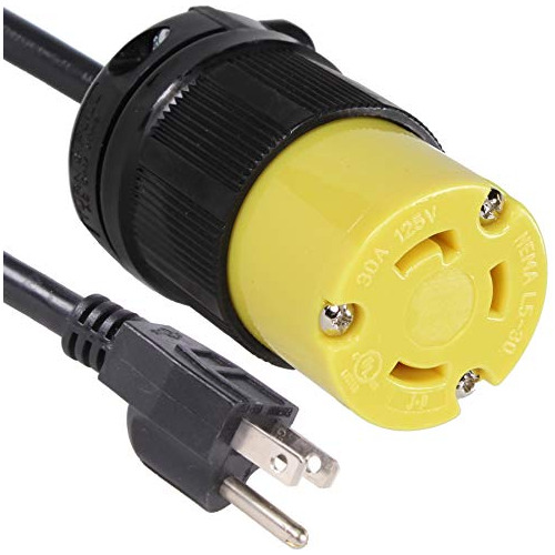 Adaptador De Cable De Alimentación De Rv De 15 30 Ampe...