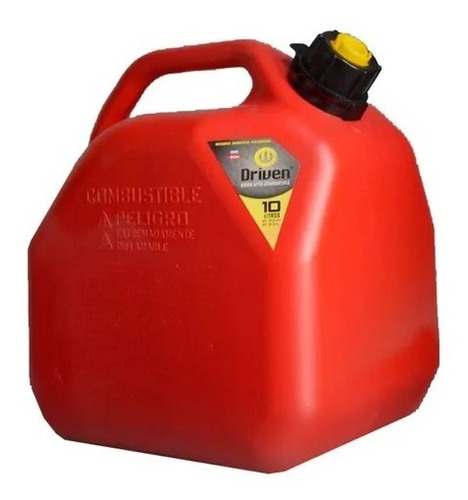 Bidon Nafta Combustible 10l Auto - Camioneta + Pico Vertedor