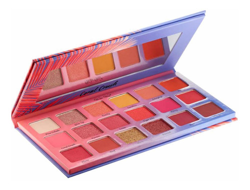 Paleta De Sombras Marca Violet Voss Coral Crush