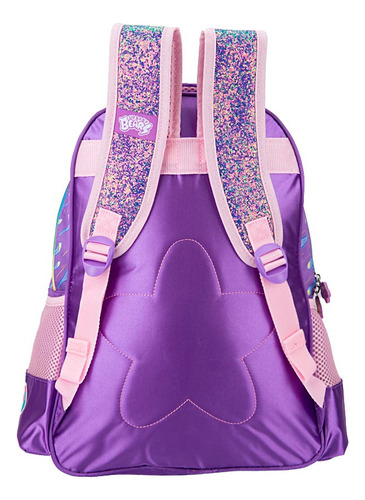 Mochila Escolar We Bare Bears Rosa/morado 34bp Color Rosa