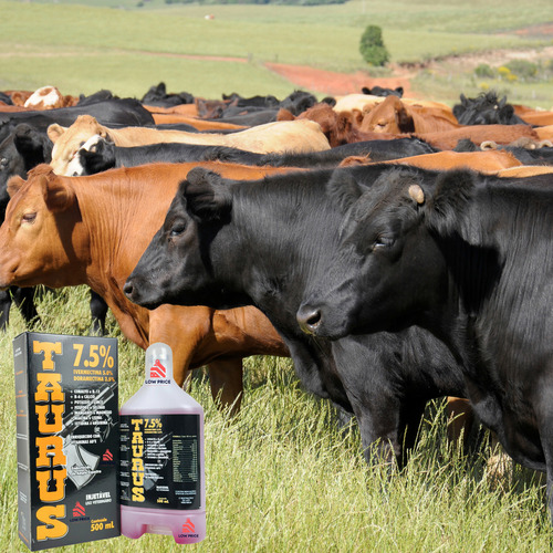Taurus 500ml Vermifugação Em Bovinos Ovinos E Suínos