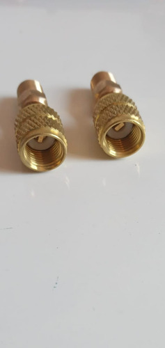 Kit 2 Peças Adaptador Para Mangueira Manifold Gas Para R410a