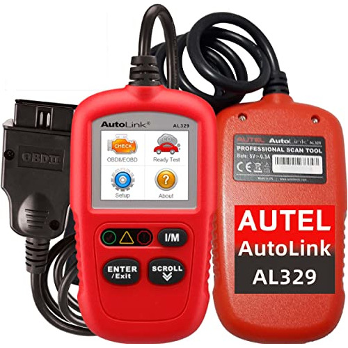 Al329 Autolink Herramienta De Diagnóstico Obd2 Vehícu...