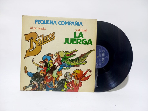 Disco Lp Pequeña Compañia / Al Principio Boleros Y Al Final