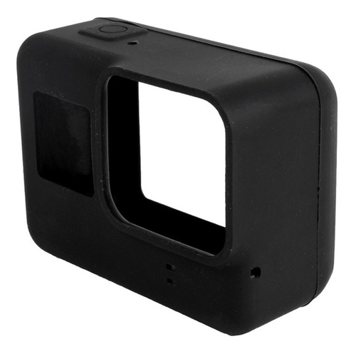 Funda Silicona Carcasa Para Gopro Hero 9 10 Con Cubre Lente Color Azul