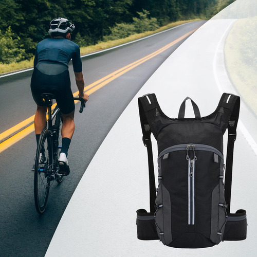 Mochila De Hidratación Con De Agua Incorporado Para Negro