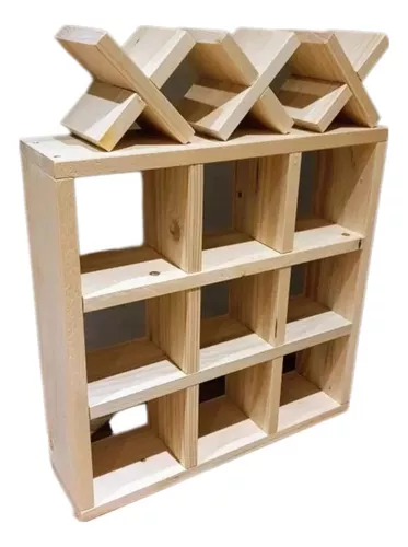 Mueble Porta Papel Higiénico Madera Rústica Mueble Baño -  México