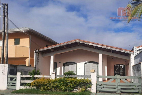 Imagem 1 de 6 de Casa Com 2 Dormitórios À Venda, 180 M² Por R$ 310.000 - Parque Balneário Oásis - Peruíbe/sp - Ca3020