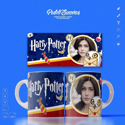 Imagen 4 de 10 de Plantillas Harry Potter / Cod085