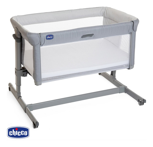 Cuna Colecho Chicco Next2me Dream Evo Grey Relux