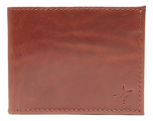 Cartera De Piel Para Caballero Mod. 24 Fabián Arenas Miel Liso