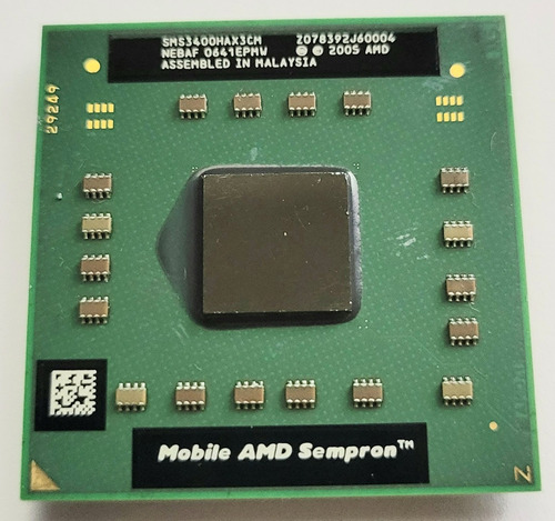 Procesador Amd Mobile Sempron 3400+ 1.8 Ghz - Sms3400hax3cm