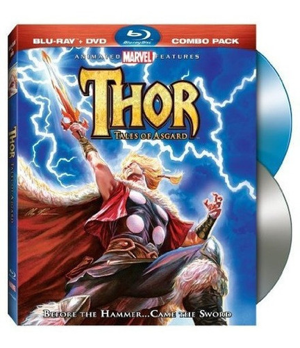 Tales Of Asgard Combo De Dos Discos Blu-ray Dvd