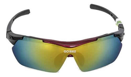 Imagen 1 de 10 de Anteojos/lentes/gafas Ciclismo/running Go Bike 669 - Spitale