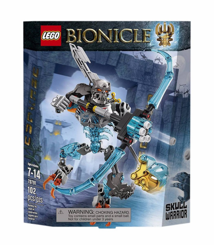 Lego Bionicle - #70791 - 102 Peças - Skull Warrior