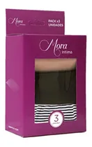 Comprar Bombachas Culotte Less Pack X4 Mora A019 Algodón
