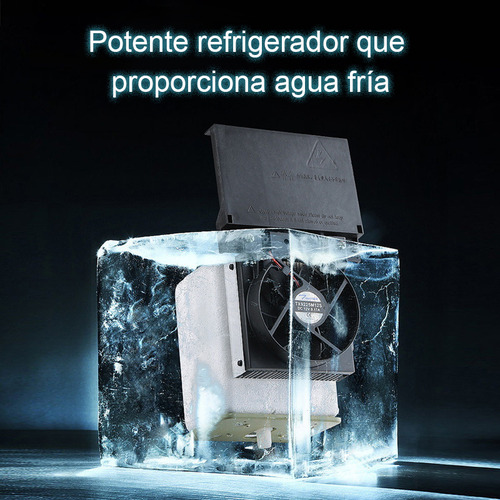 Dispensador De Agua Fría/caliente Con Sistema Oculto Gris