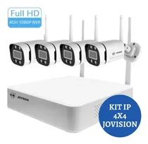 Comprar Kit De 4 Camaras Ip Wifi Con Nvr Inalambrico 2mp Jovision