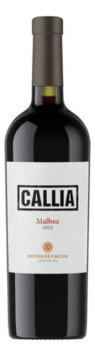 Vinho Callia Malbec 750ml 