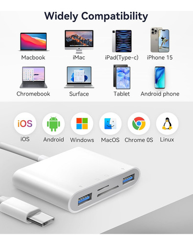 Lector De Memoria Usb C Wnxsload