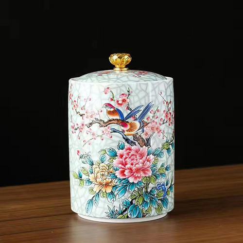 Tarro De Té De Elegante Tarro De Botella De Almacenamiento
