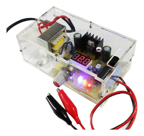 Fuente Alimentación Regulada Power Lm317 Eu Diy Kit